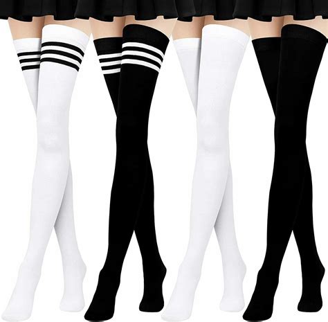 thigh high socks nudes|Thigh High Socks Porn Pics & Nude Pictures